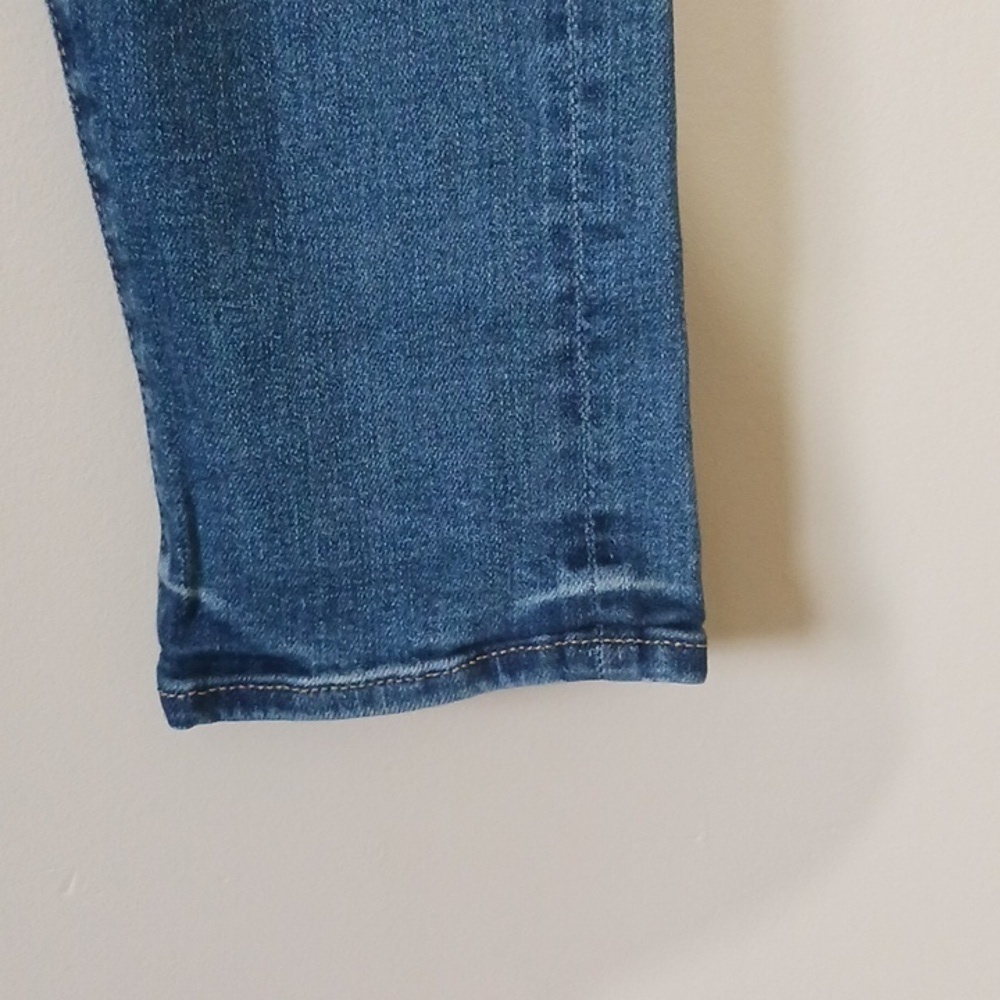 Fidelity Denim Mila Crop 9 Year Aged, Mid Rise Skinny Jeans, Size 31 - Picture 6 of 16